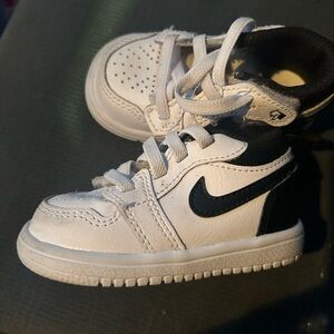 Nike Kids Black and White Sneakers